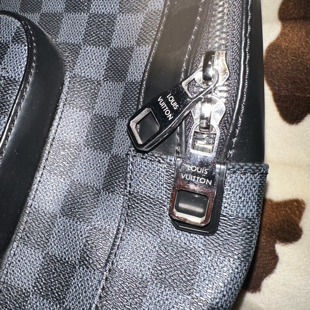 Louis Vuitton Authentic Damier Graphite Josh Backpack